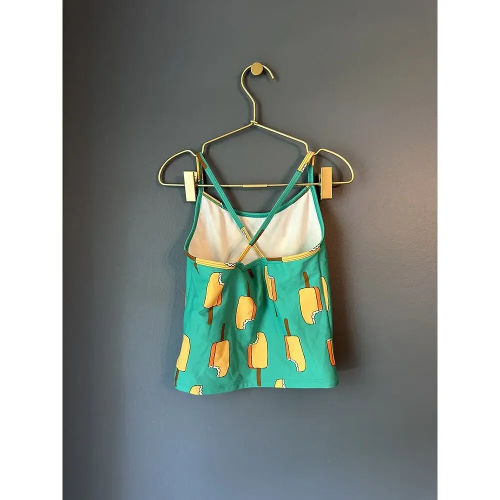Hanna Andersson Creamsicle Tankini‎ Top